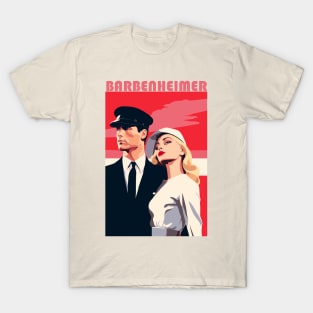 Barbie x Oppenheimer | Barbenheimer retro T-Shirt